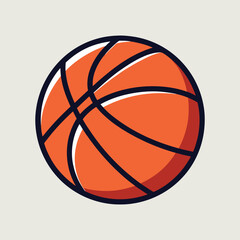 Basketball clip art design