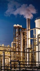 refinery chemical petrochemical plant with cracking furnace for petroleum energy and chemical industry business for chemical product marketing