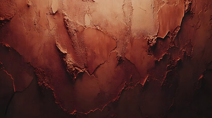 Rustic Brown Textured Wall Background - Abstract Grunge Surface