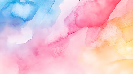 Elegant Watercolor Pastel Abstract Background Illustration for Designs