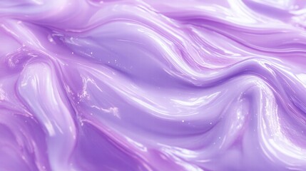 Fototapeta premium lilac purple with pearl shimmer liquid texture