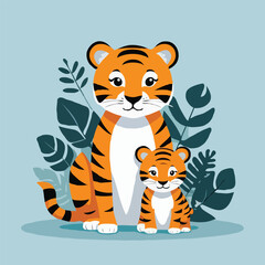 Tiger Mother's Day Duo