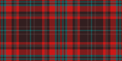Vibrant red and dark brown tartan plaid pattern.  Perfect for textile designs, website backgrounds, or adding a touch of Scottish heritage to your projects.