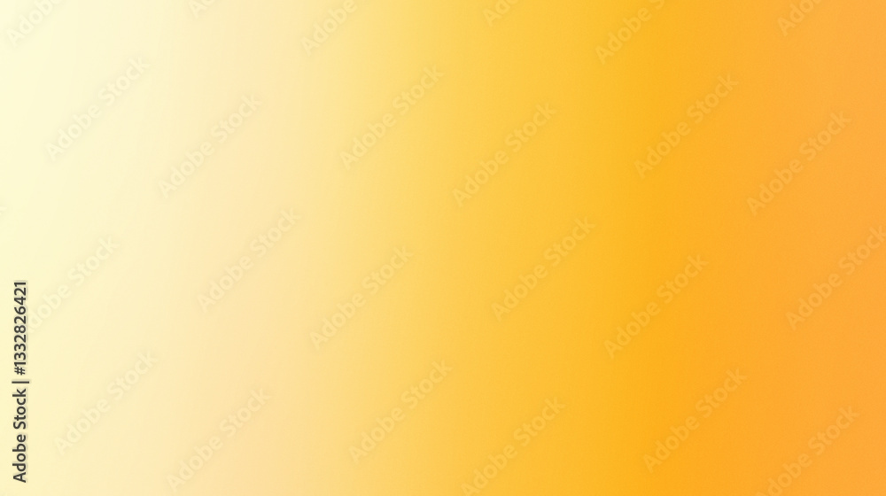 Poster gradient background of warm orange tones, smooth color transition for design projects, vibrant abstr