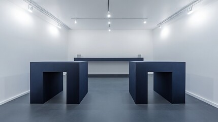 Obraz premium Modern Interior Design Reception Area