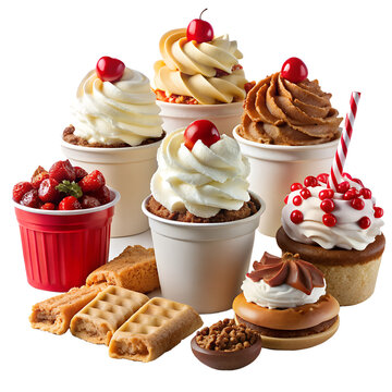 Freddy's Food Menu Transparent PNG Image
