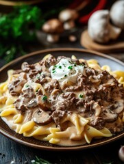 Creamy Mushroom Pasta