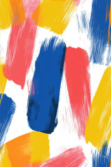 brush strokes, rainbow, different color brushes, 