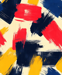 brush strokes, rainbow, different color brushes, 