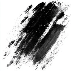 black strokes acrylic white and black different shapes convolutions brush strokes no color 