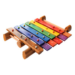 Rainbow Xylophone for Colorful Toy Music.