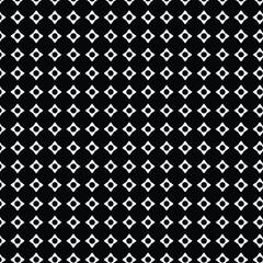 Black and White Diamond Geometric Pattern