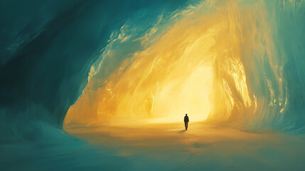Minimalist abstract background 