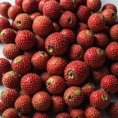 fresh strawberries background