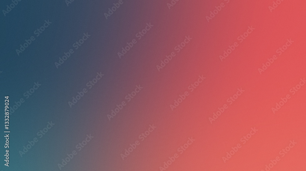 Aufkleber gradient background with smooth blue and red color transition, abstract wallpaper for digital design