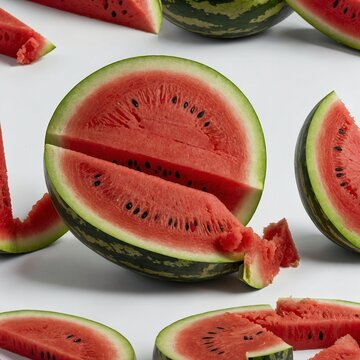 slices of watermelon