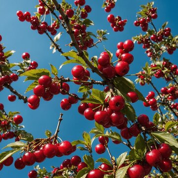 red berries on a branch