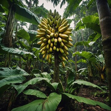 banana tree in thailand