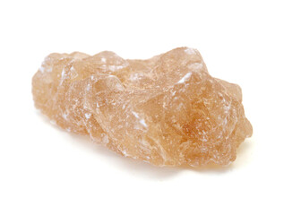 Detail of brown shiny sugar rock candy