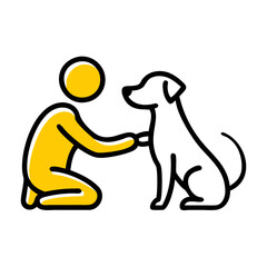 Volunteering at an animal shelter