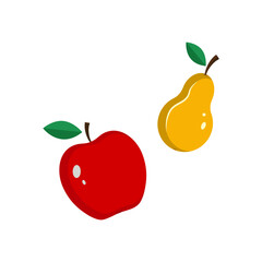 apple and pear