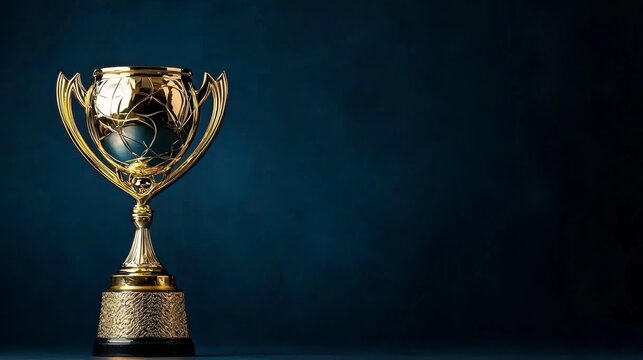 Symbolizing victory, the trophy embodies outstanding achievement in competition. 