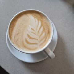cup of cappuccino