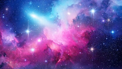 Colorful space background