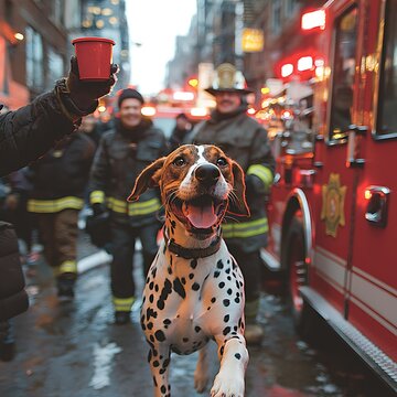 Fire Truck Dog Images – Browse 2,100 Stock Photos, Vectors, and Video ...