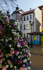 Zelenogradsk, Russia. March 08, 2025 Springtime view of Resort Avenue