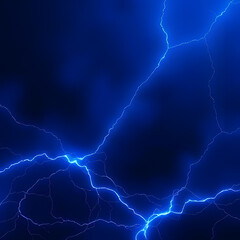 lightning in the sky