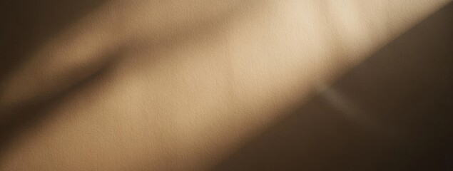 Interior shadow play, warm light, textured wall