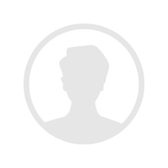Vector flat illustration. Human icon. Avatar, user profile, human icon, profile picture. Suitable for social media profiles, icons, splash screens and as a template. Business concept.