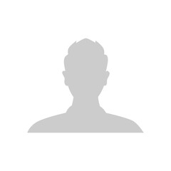 Vector flat illustration. Human icon. Avatar, user profile, human icon, profile picture. Suitable for social media profiles, icons, splash screens and as a template. Business concept.