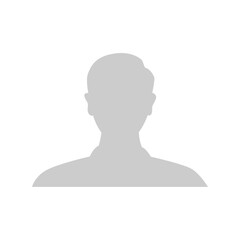 Vector flat illustration. Human icon. Avatar, user profile, human icon, profile picture. Suitable for social media profiles, icons, splash screens and as a template. Business concept.