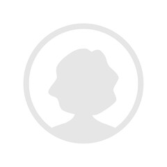 Vector flat illustration. Human icon. Avatar, user profile, human icon, profile picture. Suitable for social media profiles, icons, splash screens and as a template. Business concept.