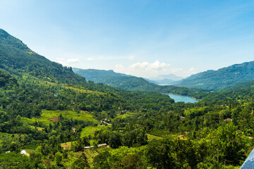 Obraz premium Nuwara Eliya : un coin de paradis au Sri Lanka