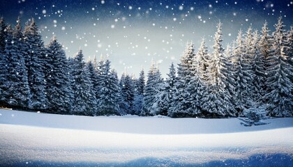 Naklejka premium beautifu christmas card with snow
