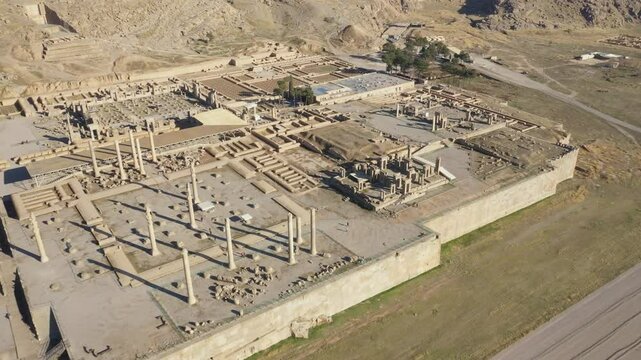 Persepolis was the ceremonial capital of the Achaemenid Empire, nowadays it is key Iranian cultural heritage site