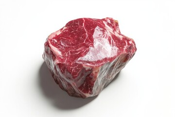 Obraz premium Fresh meat on a clean white background