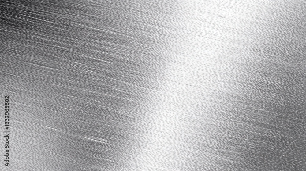 Aufkleber abstract grayscale metallic texture with diagonal lines