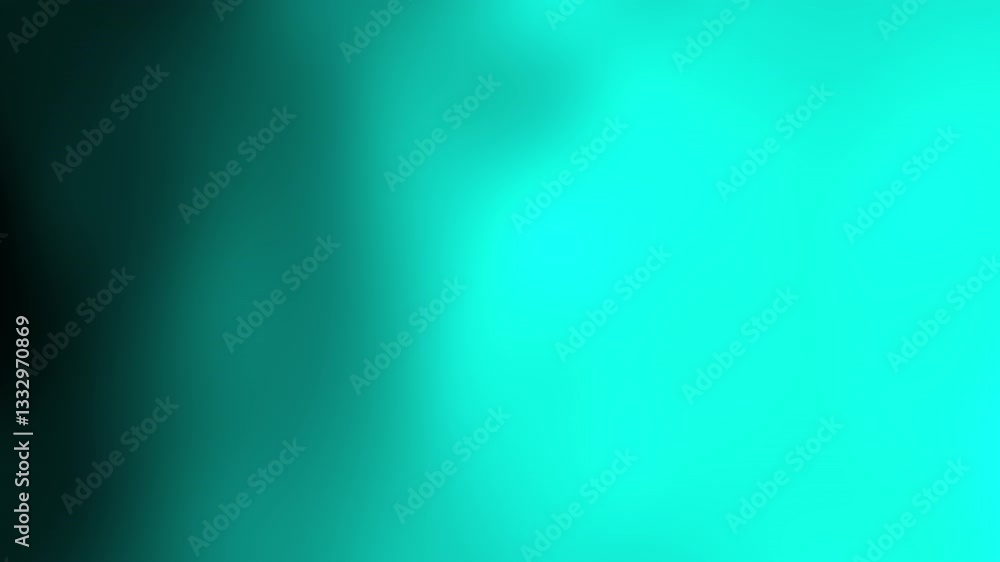 Poster a vivid gradient blending shades of teal and dark tones, creating an abstract background with a smoo