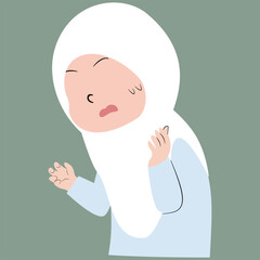 muslim woman faceless