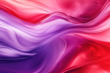 Abstract fluid waves in vibrant red and purple hues create a dynamic, colorful background for creative projects