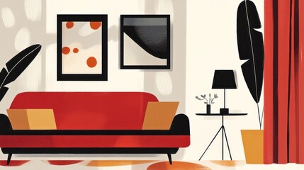 Cozy Living Room Interior Design