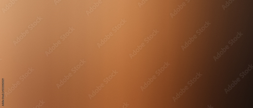 Poster gradient texture background in warm brown tones, abstract design for modern artwork, website, or pri