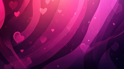 Abstract hearts background, soft pink and dark