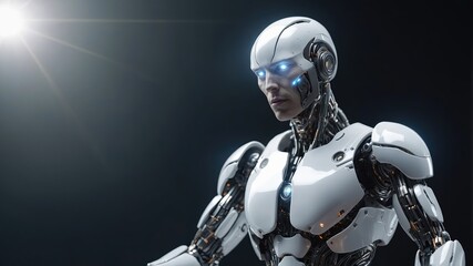 humanoide, robot, androide, inteligencia artificial, cibernético, robótica avanzada, alta tecnología, circuitos electrónicos, placa base, diseño mecánico, innovación tecnológica, futuro robótico, tecn