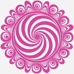  Waves, swirl, twirl pattern art