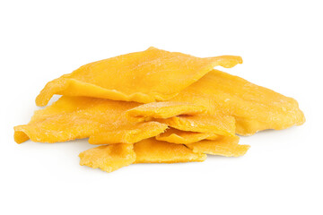 dried mango isolated on white background